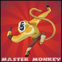 How to Draw Master Monkey from Kung Fu Panda 1 and 2 with Easy Step by Step Tutorial