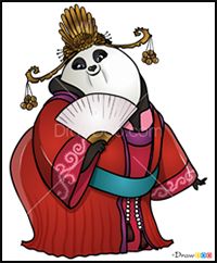 How to Draw Mei Mei, Kung Fu Panda