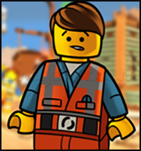 How to Draw Emmett from The Lego Movie