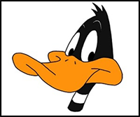How to Draw Daffy Duck
