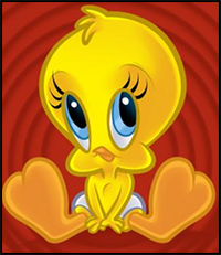 How to Draw Baby Tweety