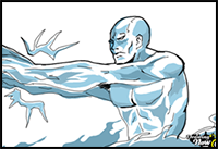 How to Draw Iceman from X-Men