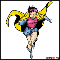 How to Draw Jubilee Mutant from X-Men Series