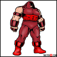 How to Draw Juggernaut from X-Men