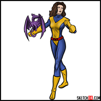 How to Draw Kitty Pryde