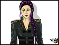 How to Draw Blink, Fan Bingbing from X-Men: Days Of Future Past