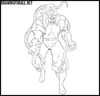 How to Draw Omega Red