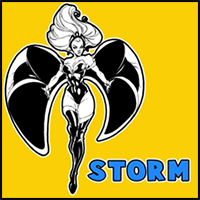 How to Draw Storm from Marvel’s Xmen Comics in Easy Steps Tutorial