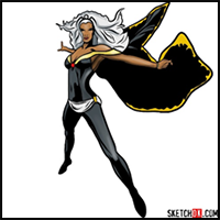 How to Draw Storm from X-Men