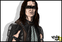 How to Draw Warpath, Booboo Stewart from X-Men: Days Of Future Past