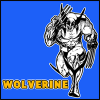 How to Draw Wolverine from Marvel Comics Step by Step Drawing Lesson