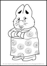 How to Draw Grandma from Max and Ruby