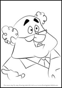 How to Draw Dr. Weisberg from Looney Tunes