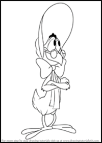 How to Draw Miss Prissy from Looney Tunes