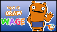 How to Draw Wage - Uglydolls Movie