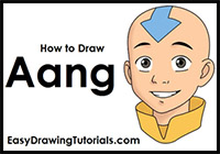 How to Draw Aang (Avatar)