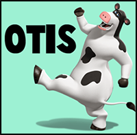 How to Draw Otis the Cow from Back at the Barnyard in Easy Steps