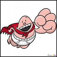 How to Draw Captain, Captain Underpants