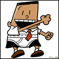 How to Draw George Beard, Captain Underpants