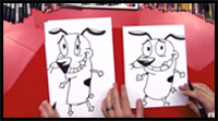 How to Draw Courage the Cowardly DogHow to Draw Courage the Cowardly Dog