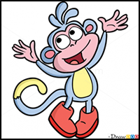 How to Draw Boots, Dora