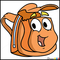 How to Draw Rescue Pack, Dora