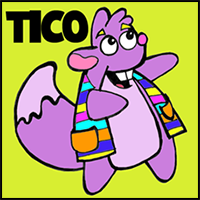 How to Draw Tico from Dora the Explorer with Step by Step Drawing Lesson