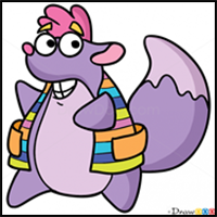 How to Draw Tico, Dora