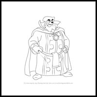 How to Draw Merlock from DuckTales