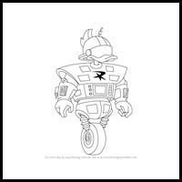 How to Draw Gizmoduck from DuckTales