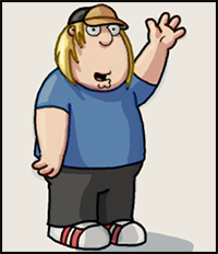 How to Draw Chris Griffin from The Family Guy