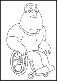 How to Draw Joe Swanson from Family Guy