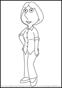 How to Draw Lois Griffin from Family Guy