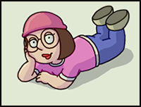 How to Draw Meg Griffin from The Family Guy