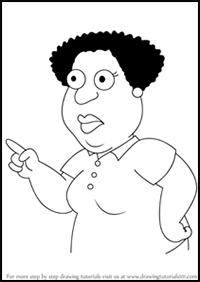 How to Draw Loretta Brown from Family Guy