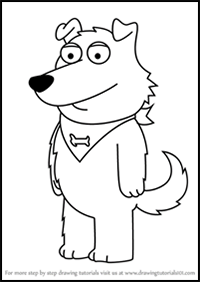 How to Draw New Brian from Family Guy