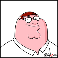 How to Draw a Portrait of Peter Griffin