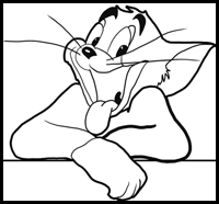 Tom and Jerry Drawing by Abdul Qayyum  Pixels