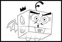 How to Draw Foop from The Fairly OddParents