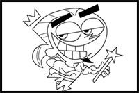 How to Draw Juandissimo from The Fairly OddParents