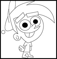 How to Draw Timmy Turner from The Fairly OddParents
