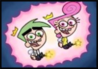 How to Draw Wanda and Cosmo from Fairly Odd Parent