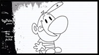 How to Draw Billy - The Grim Adventures of Billy and Mandy