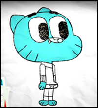 How to Draw Gumball from the Amazing World of Gumball
