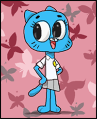 How to Draw Nicole from The Amazing World Of Gumball