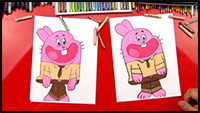 How To Draw Richard Watterson From The Amazing World of Gumball