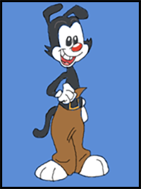 How to Draw Yakko Warner from Animaniacs