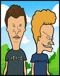 How to Draw Beavis and Butt-Head, Beavis and Butt-Head