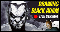 How to Draw Black Adam