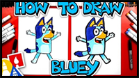 How to Draw Bluey